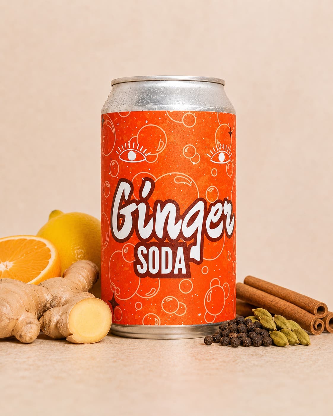 Lata Dry Kombu Ginger Soda